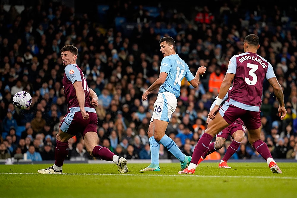 English Premier League 2023-24: Manchester City vs Aston Villa