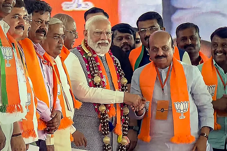 PM Modi in Karnataka - | Photo: PTI