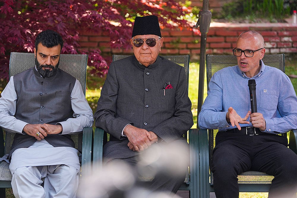 J&K National Conference press conference