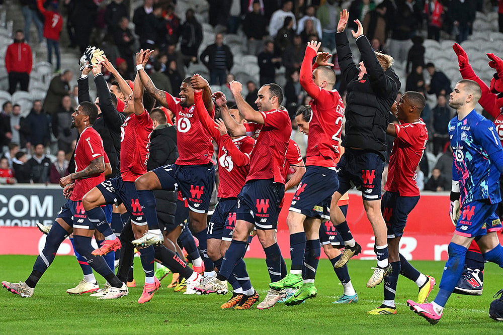 | Photo: AP/Matthieu Mirville : Ligue 1 2023-24: Lille vs Marseille