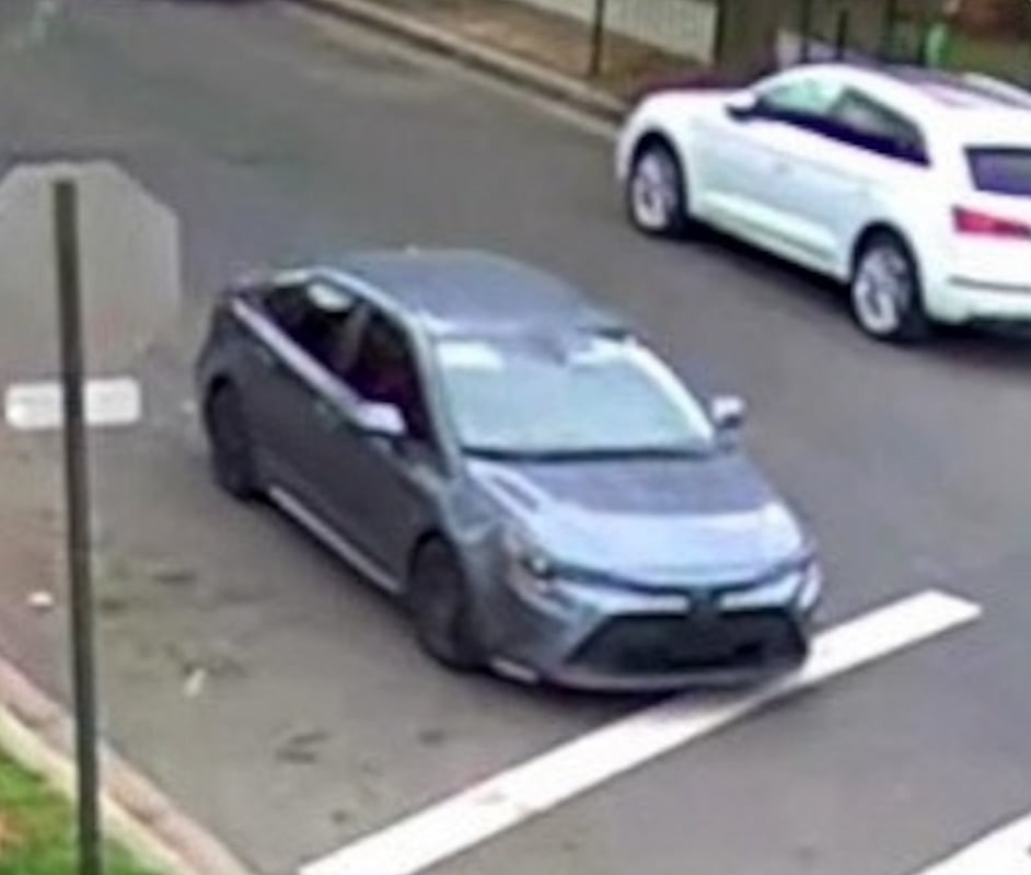 Suspect Vehicle In Washington DC Shooting - DC Police Department