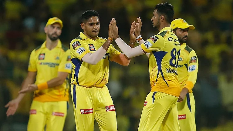 IPL 2024: Chennai Super Kings take on Rajasthan Royals. - AP