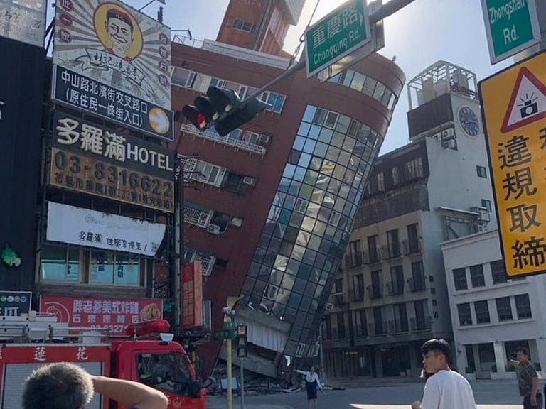 The earthquake in Taiwan on Wednesday is the strongest the country seen in the last 25 years. - X/@TheInsiderPaper
