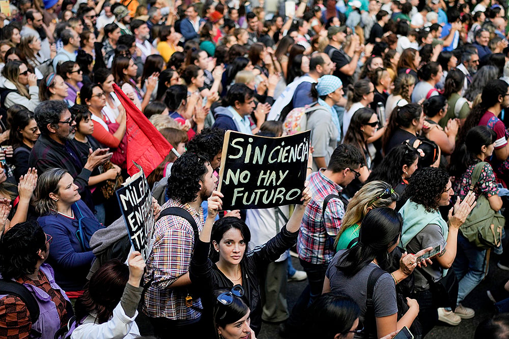 Protest In Argentina