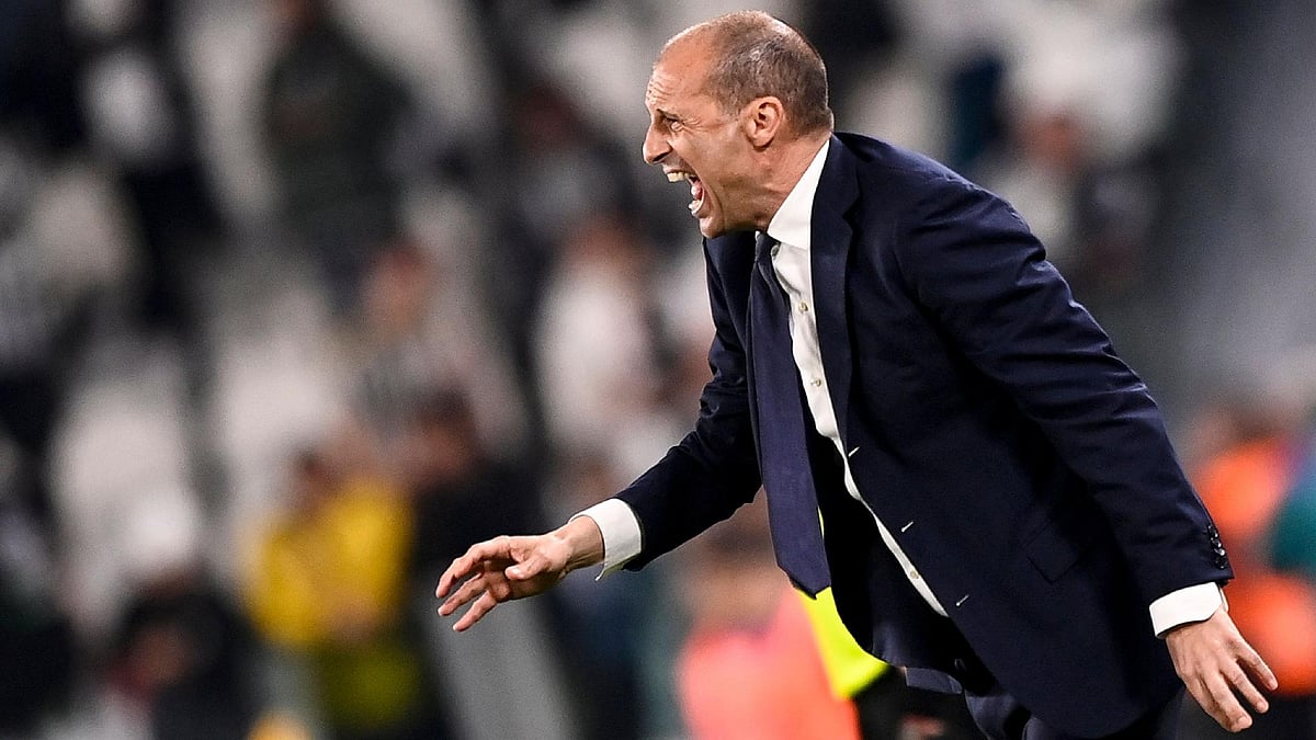 Fabio Ferrari/PA : Massimiliano Allegri is eyeing the cup final with Juventus.