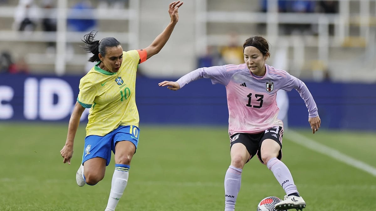 AP/File : Brazil women's football star Marta will retire after this year.