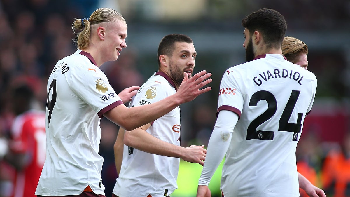 Erling Haaland and Josko Gvardiol got Man City's goals - null