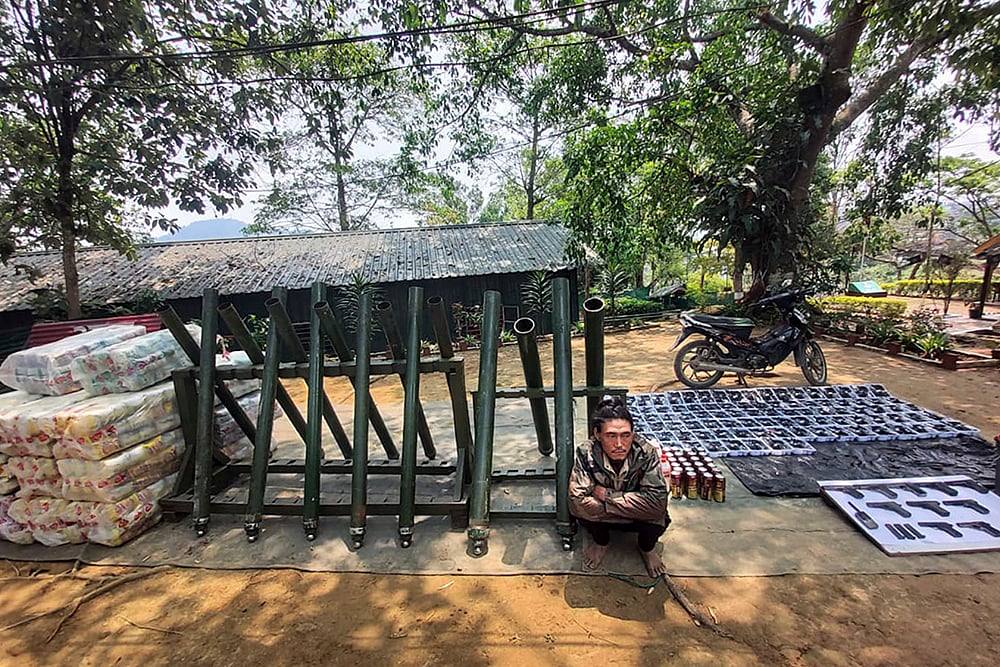 Assam Rifles intercepts arms haul