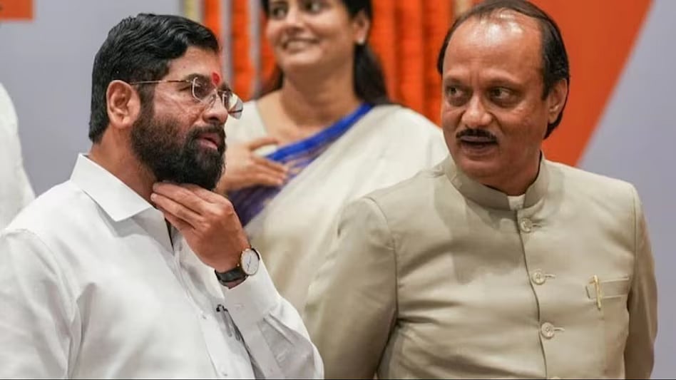 PTI : Maharashtra CM Eknath Shinde (left) and Deputy CM Ajit Pawar (right) |
