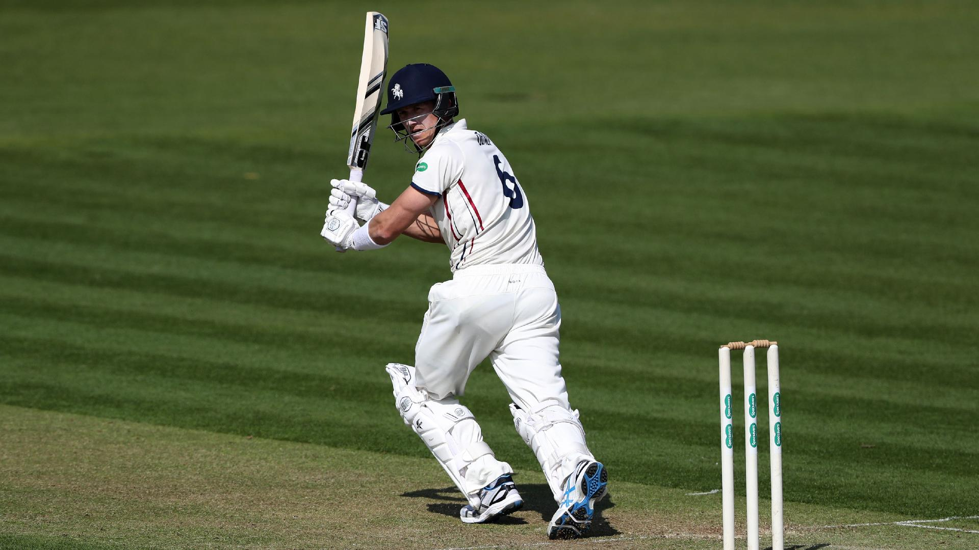 Joe Denly, pictured, and his nephew Jaydn Denly fronted Kent’s resistance. - John Walton/PA