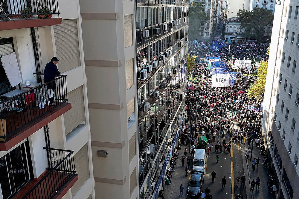 Protest In Argentina