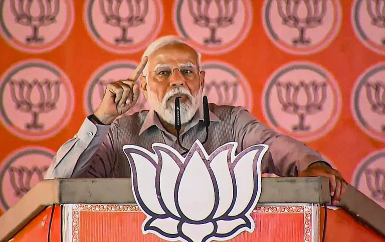 PM Narendra Modi campaigning in Uttarakhand on Thursday| - PTI