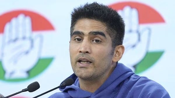PTI : Boxer Vijender Singh |