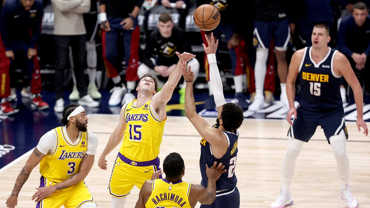 Jamal Murray was a game-time decision due to his calf injury.