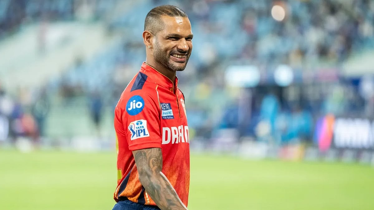 Shikhar Dhawan is likely to miss the Punjab Kings match against Gujarat Titans on 21 April. - IPL/BCCI