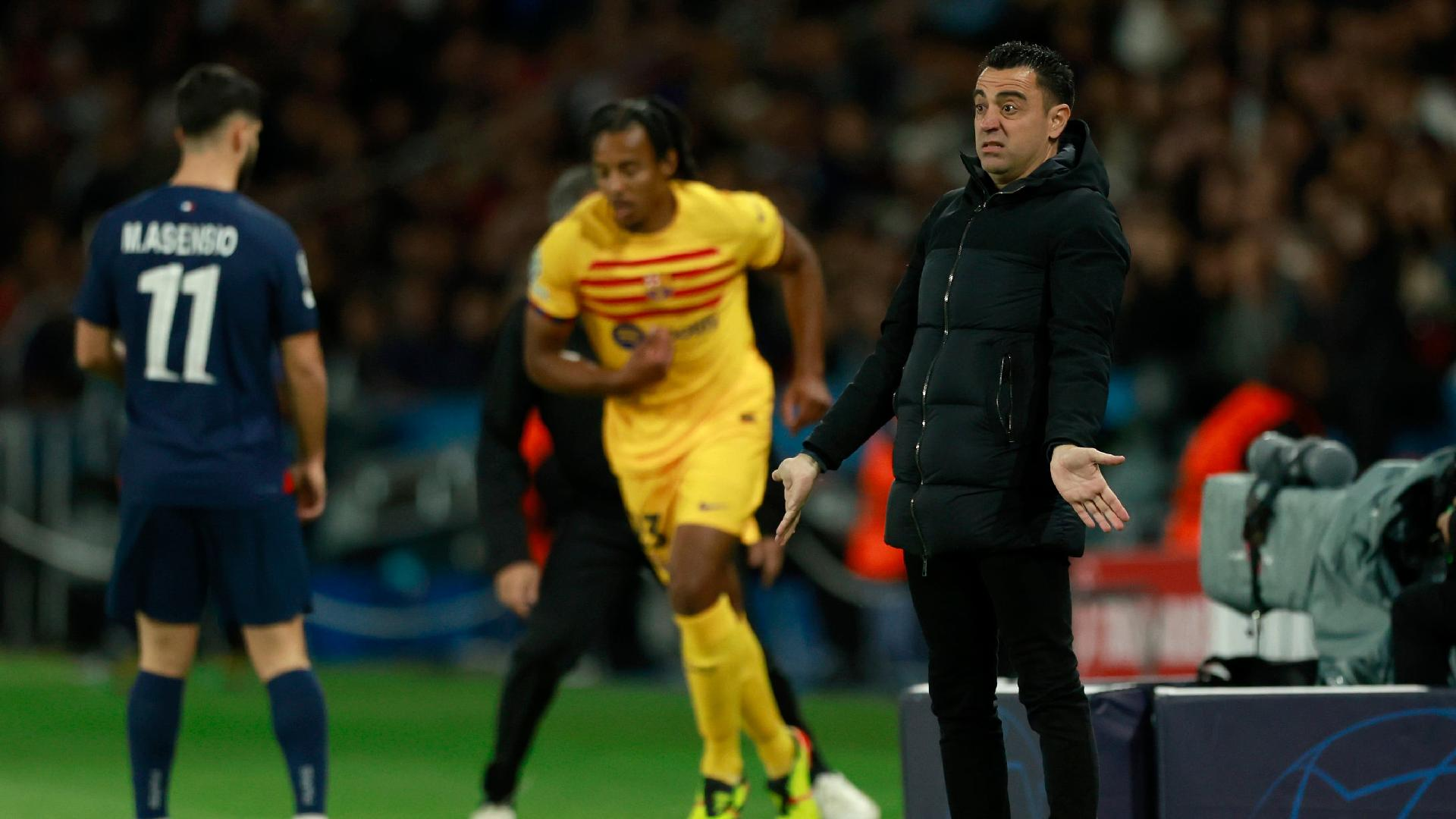 Aurelien Morissard/AP/PA : Barcelona head coach Xavi, right, will not change his mind over his decision to quit.