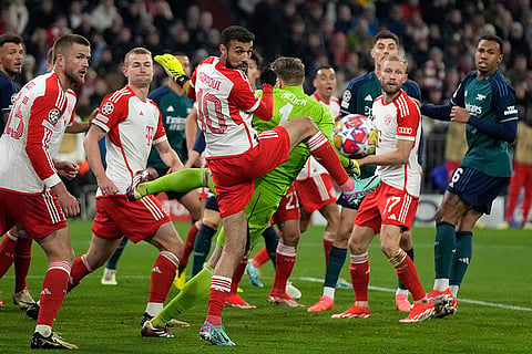 UEFA Champions League: Bayern Munich vs Arsenal