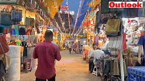 Eid market in Patna
