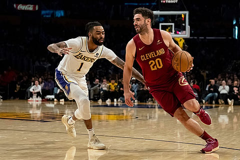 NBA: Los Angeles Lakers vs Cleveland Cavaliers