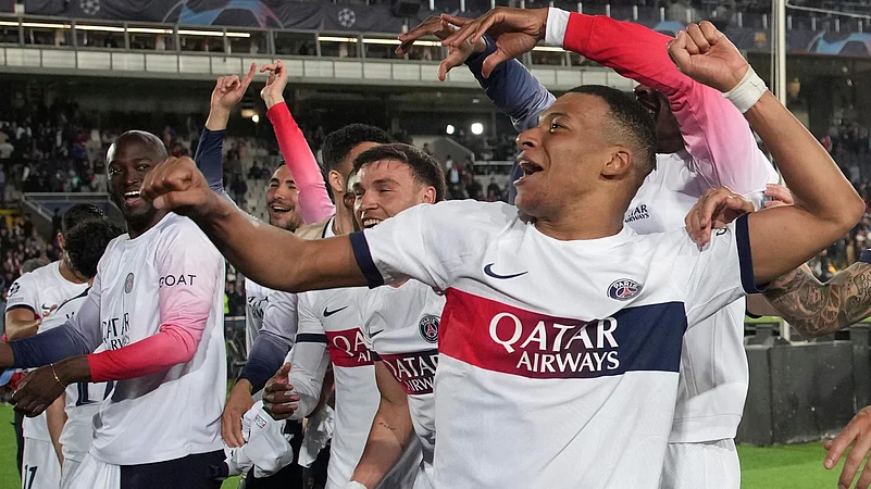 Kylian Mbappe, Paris Saint-Germain, Emilio Morenatti/AP Photo