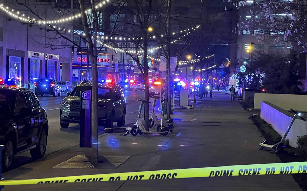 AP : Indianapolis Downtown Shooting