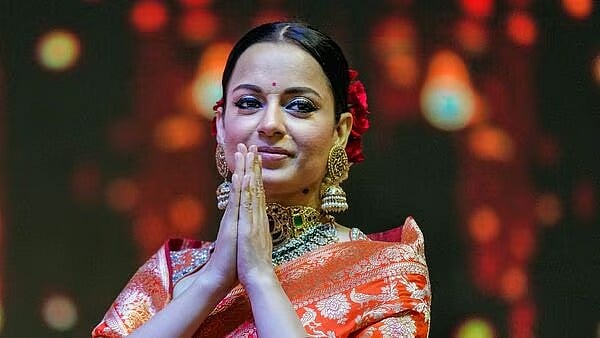 PTI : Actor and BJP's poll candidate Kangana Ranaut |