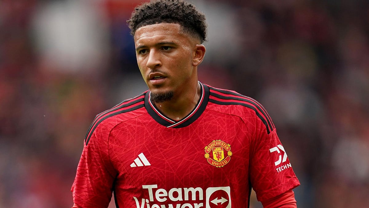 Manchester United’s Jadon Sancho, currently on loan at Borussia Dortmund. - Nick Potts/PA
