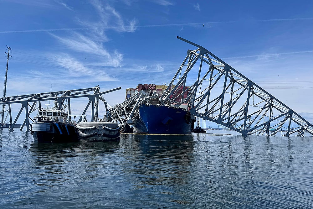 Baltimore Bridge Collapse - | Photos: AP/Mike Pesoli