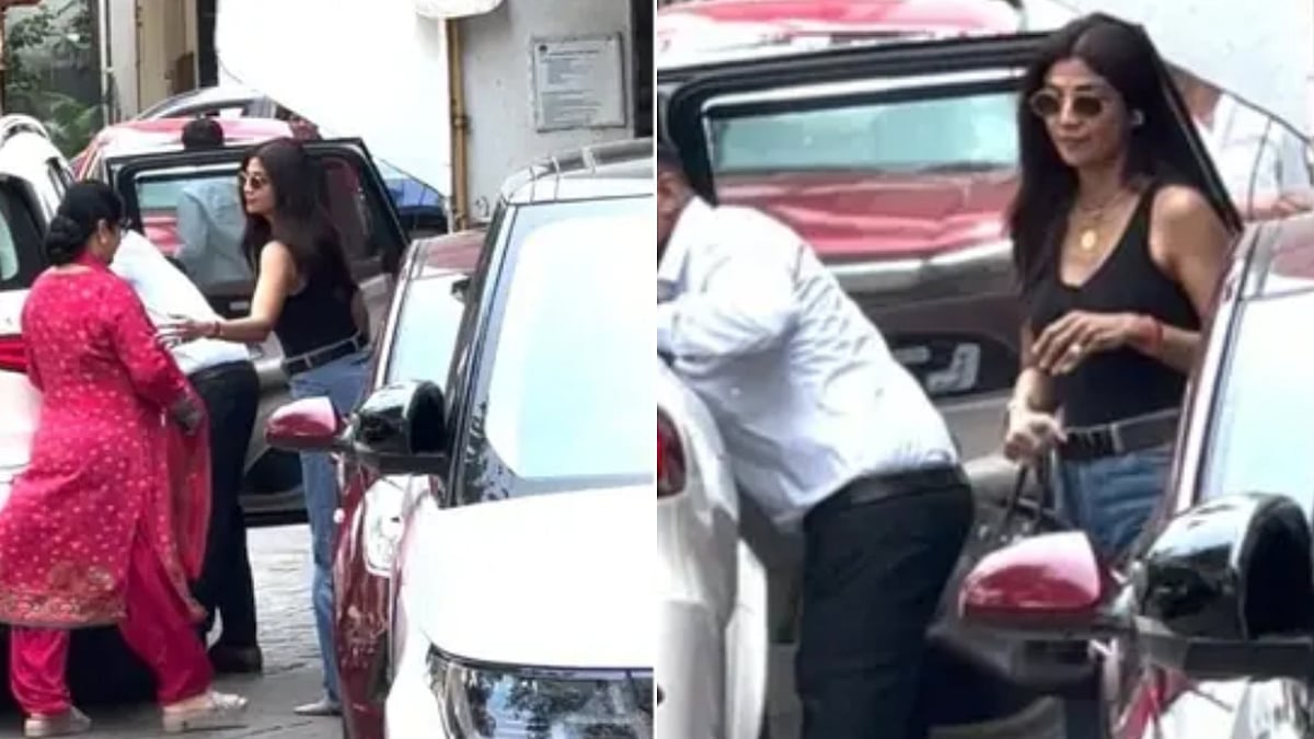 Instagram : Shilpa Shetty at Salman Khan's residence