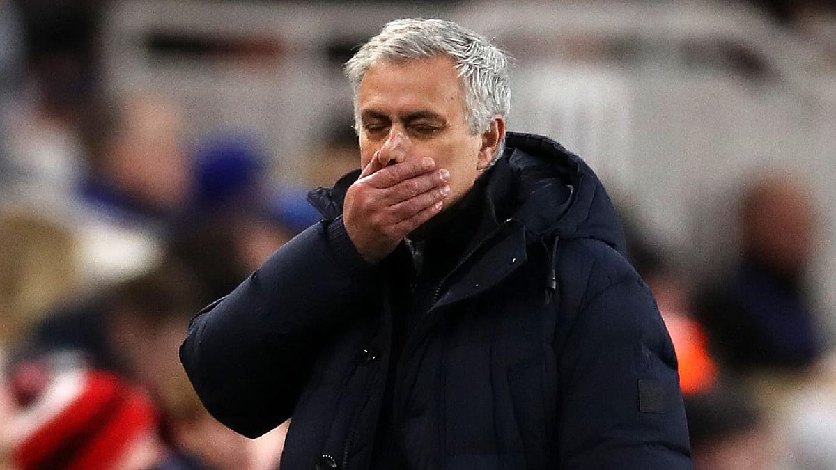 Owen Humphreys/PA : Jose Mourinho lasted just 17 months at Tottenham.