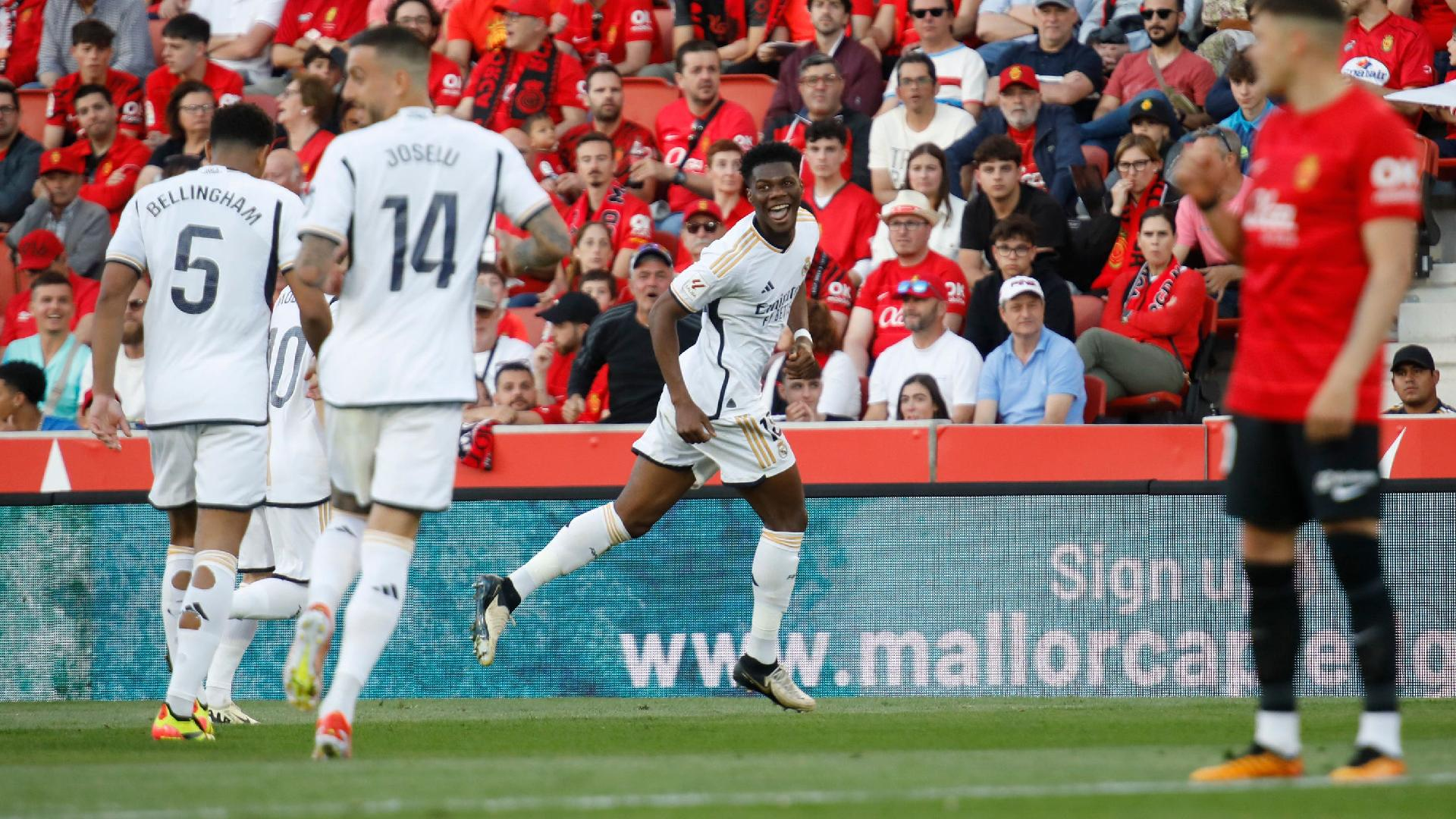 Francisco Ubilla/AP : A deflected strike from Aurelien Tchouameni (centre) early in the second half proved the difference.