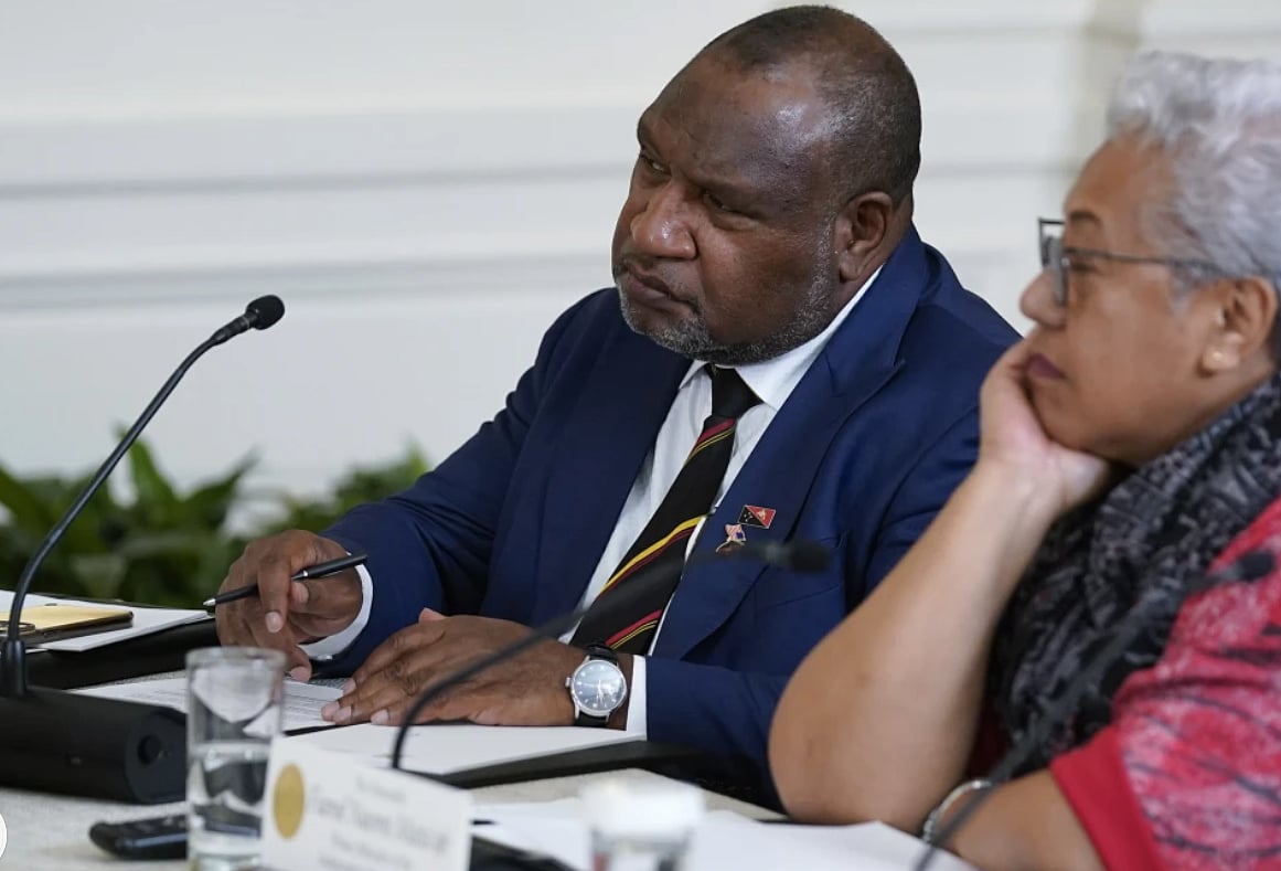 Papua New Guinea's Prime Minister James Marape - AP