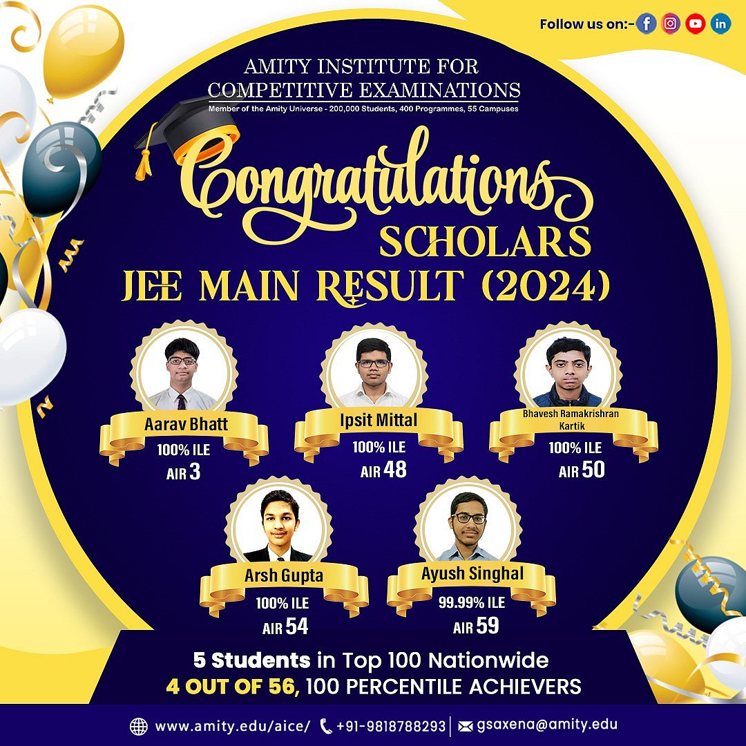 Amity Institute For Competitive Examinations (AICE)