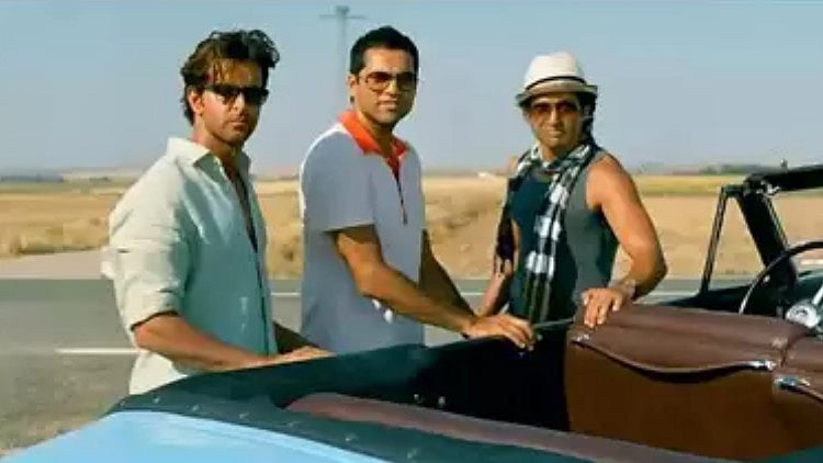 A picture from the film 'Zindagi Na Milegi Dobara' 