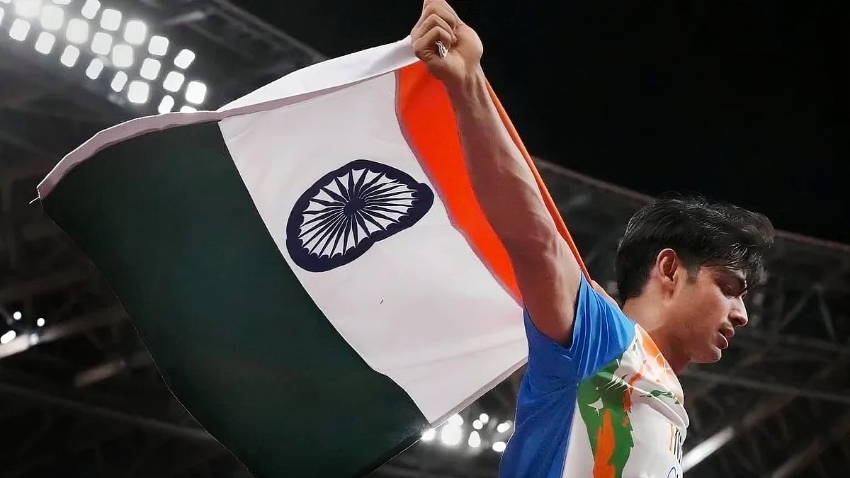 Neeraj Chopra became the first Indian athlete to win a track and field gold in the Javelin throw in the Tokyo Olympics 2020. - Photo: X/ @Neeraj_chopra1