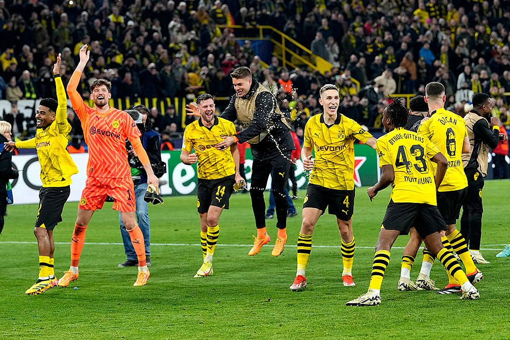 Photo: AP/Martin Meissner : Champions League: Atletico Madrid vs Borussia Dortmund
