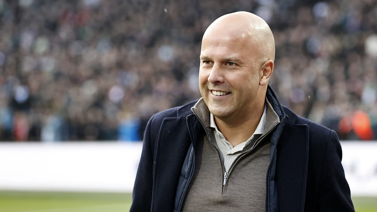 Arne Slot led Feyenoord to their second Eredivisie title last season after taking over the club in 2021. - null