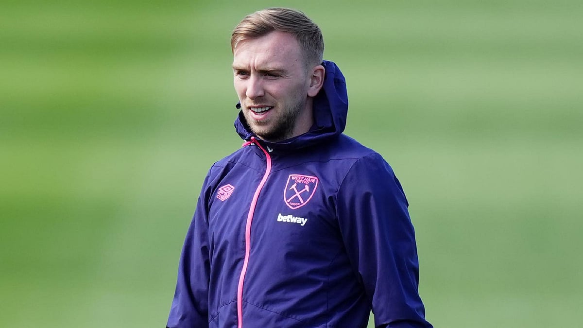 Jarrod Bowen, pictured in training,  is West Ham United's top scorer (19) in all competitions this season. - John Walton/PA