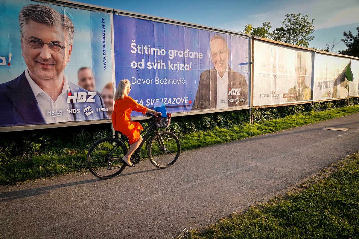 AP  : Croatia conducts parliamentary elections