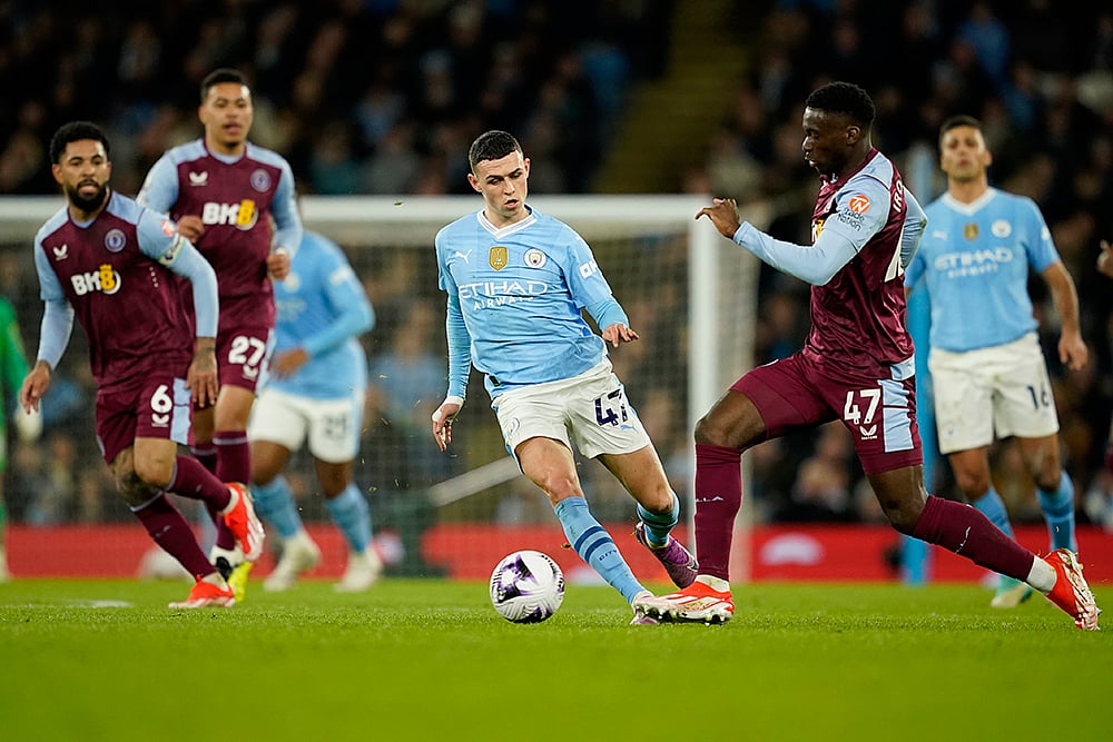 English Premier League 2023-24: Manchester City vs Aston Villa