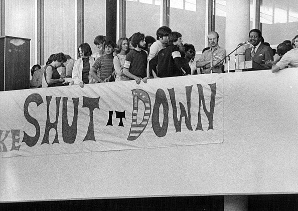 Getty Images : 1970 US students strike