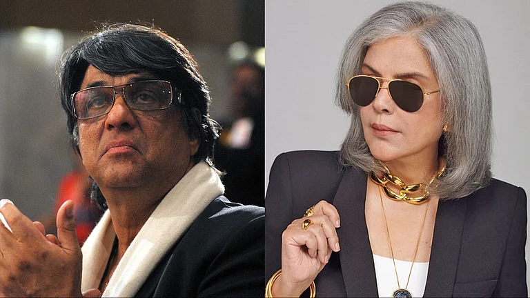 Mukesh Khanna, Zeenat Aman - Instagram