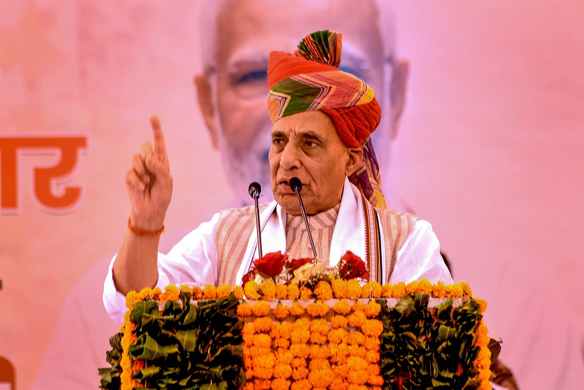 PTI : Rajnath Singh batted for the ‘one nation, one election’ idea