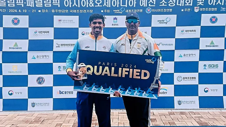 Indian rowing athlete Balraj Panwar, - Instagram | India Rowing