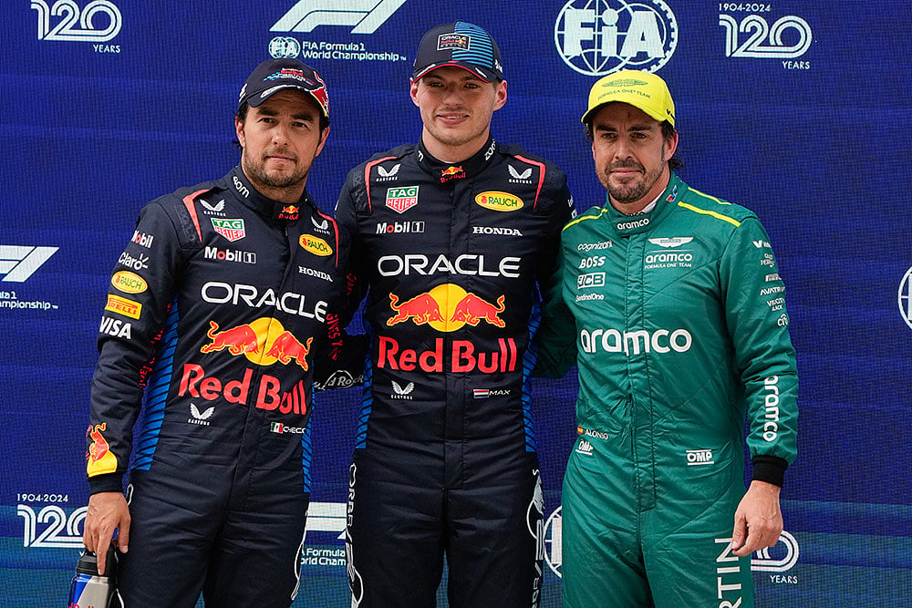 Photo: AP/Andy Wong : China F1 GP Auto Racing
