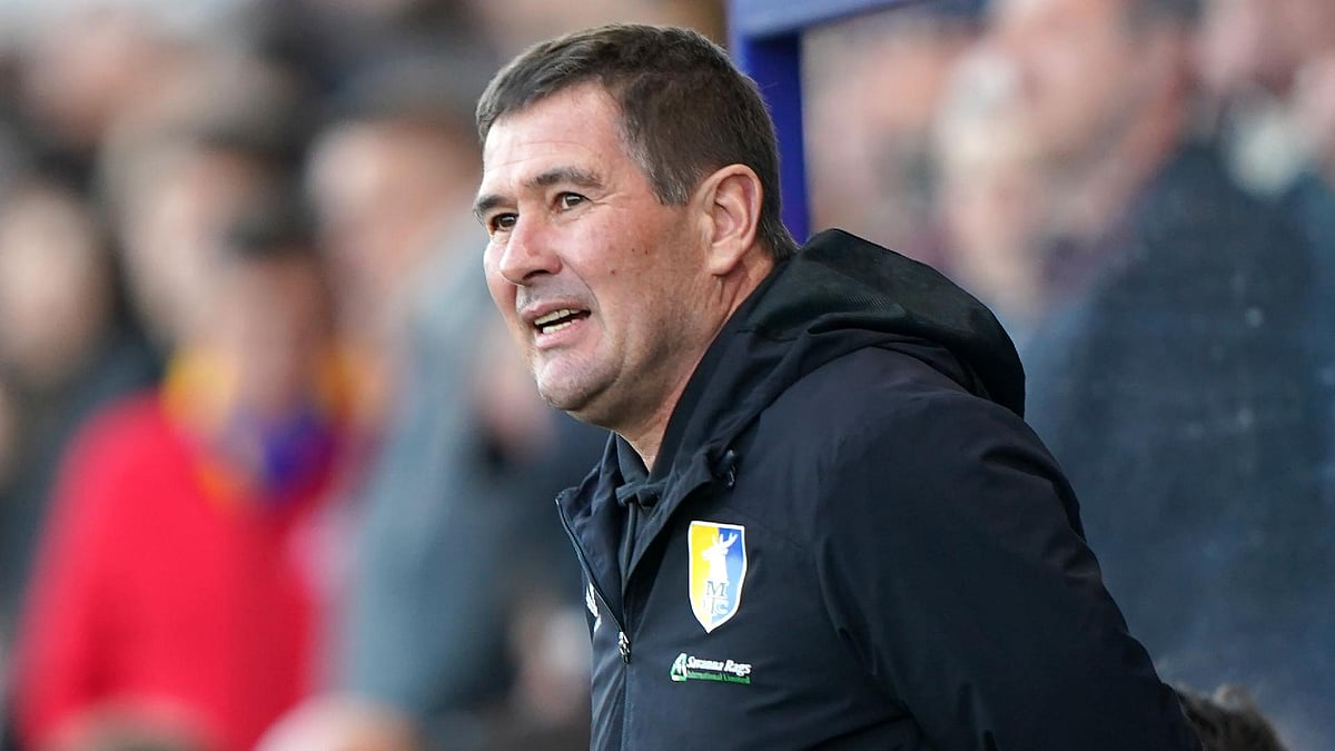 Joe Giddens/PA : Mansfield boss Nigel Clough.