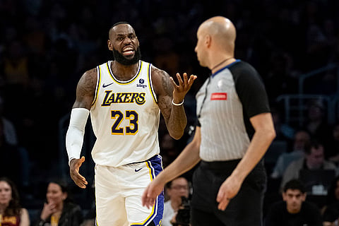 NBA: Los Angeles Lakers vs Cleveland Cavaliers