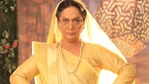 IANS : Annapurna Bhairi as Girija Devi, in the show 'Chaahenge Tumhe Itnaa'
