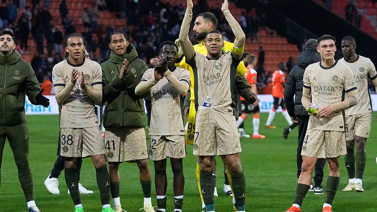 Paris Saint-Germain won a record-extending 12th Ligue 1 title. - AP