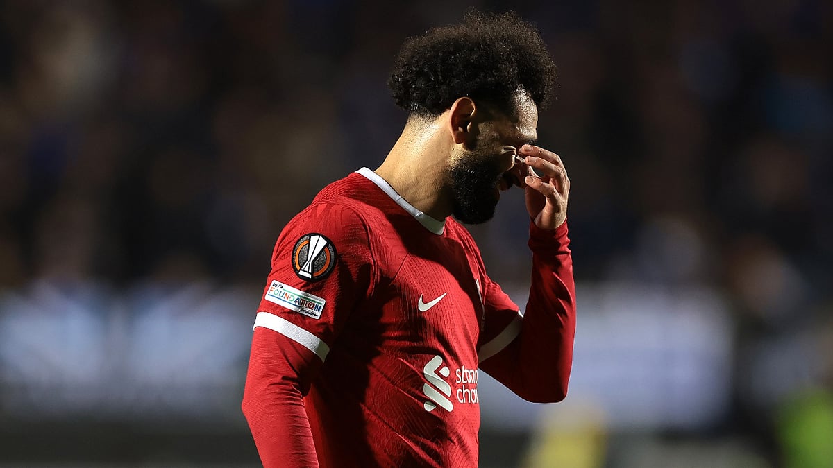 Liverpool boss Jurgen Klopp is unconcerned by Mohamed Salah's form. - null